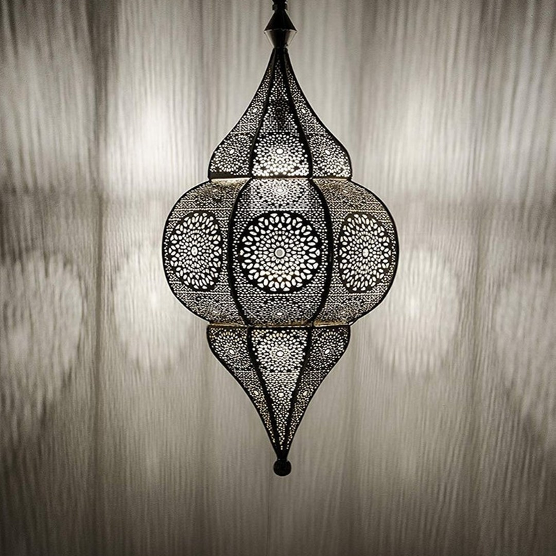 Modern Turkish Vintage Antique Look Moroccan Golden Ceiling Lights Home Lantern Pendant Gifts Oriental Arabian Hanging Lamps